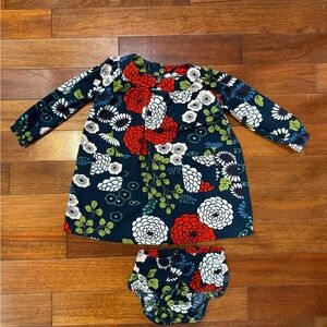 Floral Tea Dress with bloomers